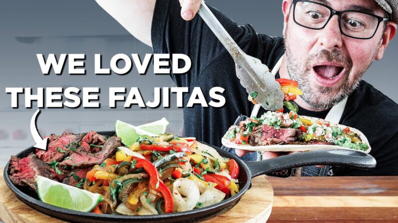 These Steak Fajitas Made The Whole Family Smile