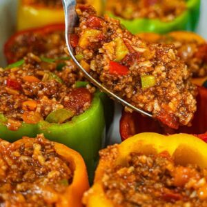 Elevate your Dinner Game with These Irresistible Stuffed Bell Peppers