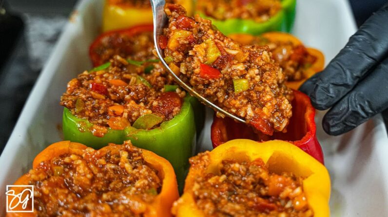 Elevate your Dinner Game with These Irresistible Stuffed Bell Peppers