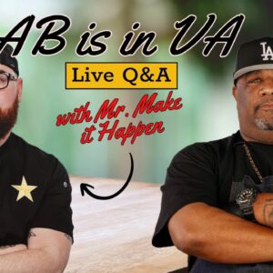Q&A with @MrMakeItHappen and Cookbook Signing