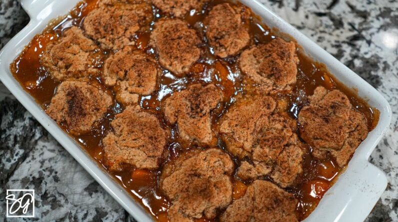 Grandma's Thanksgiving Peach Cobbler Recipe