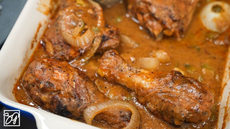 Mouthwatering Soul Food: Smothered Chicken