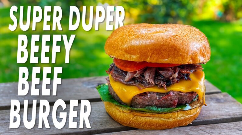So Much Beefy Flavor ON TOP Of A Burger