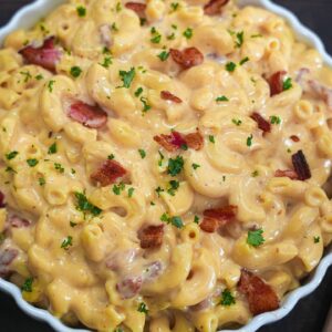 Satisfy Your Cravings with Stovetop Bacon Mac and Cheese | Thanksgiving Recipe