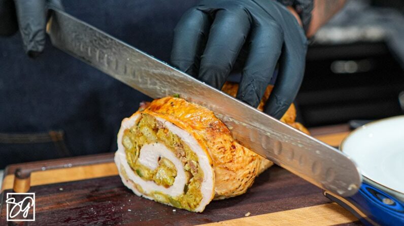 Impress your Guests with this Stuffed Turkey Breast!