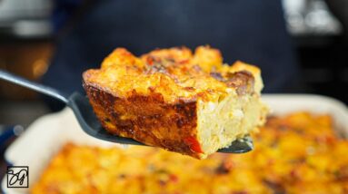 Indulge in the Best Christmas Breakfast Casserole Recipe