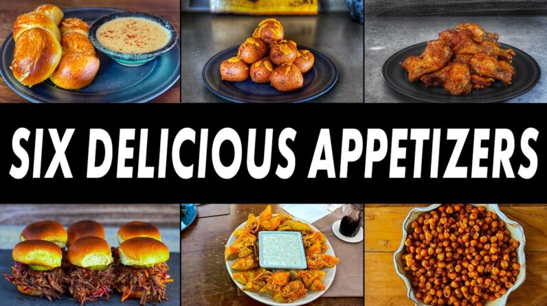 Six Delicious Appetizers - A Compilation Of My Favorite Appetizer Videos