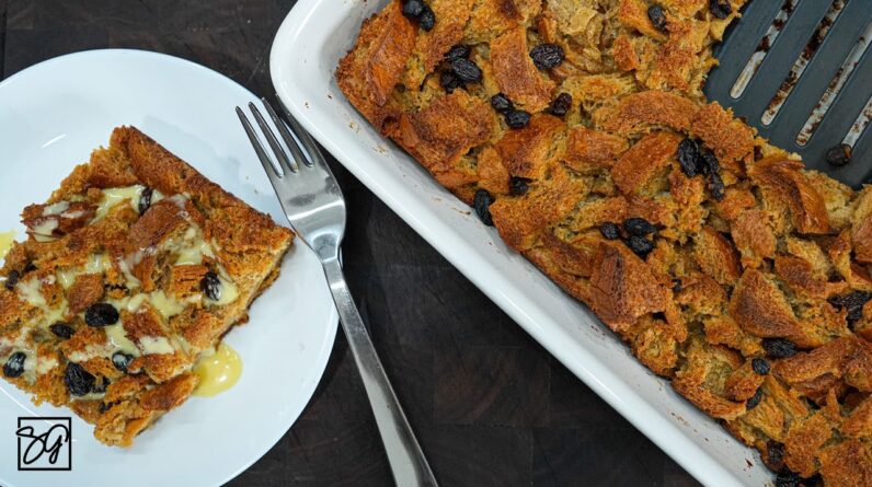 Satisfy Your Sweet Cravings with Bread Pudding and a Whiskey Sauce Twist