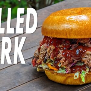 Pulled Pork Sandwiches With Homemade Bacon Chipotle BBQ Sauce
