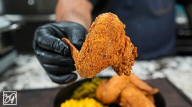 The Secret to the Perfect Fried Chicken Wings