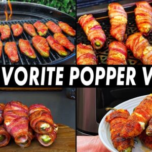 Four Amazing Jalapeno Poppers - A Compilation Of My Favorite Jalapeno Popper Videos