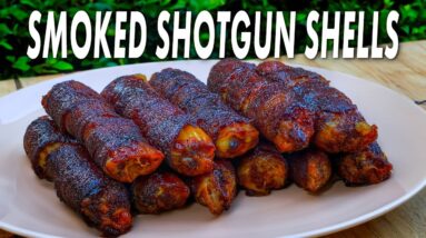 How To Make Smoked 'Shotgun Shells' From Start To Finish On The Weber Kettle