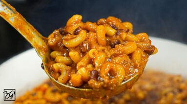 30 Min Chili Mac! Quick & Budget-Friendly