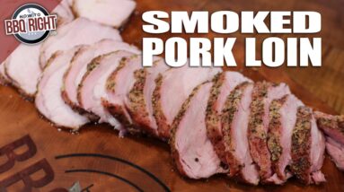 The Simple Way To Smoke a Pork Loin